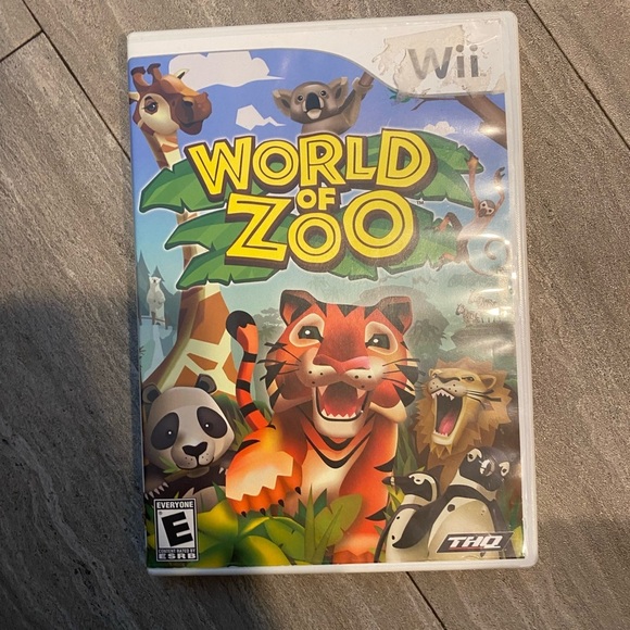 World of Zoo Wii (2009) Game Animals Case & Instruction Manual - Picture 1 of 3